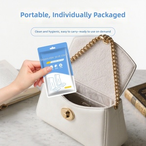 Funda Protectora Desechable de Tela No Tejida para Asientos de Viaje, Protector Antipolvo para Viajes en Tren, Autobús y Avión - Product Image 2