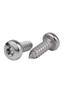 Tornillos autorroscantes de cabeza plana Torx de acero inoxidable 304, zincados, finos, M2.5, 40 mm, rosca métrica, rosca derecha - Product Image 4
