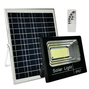 Luces de inundación solares para exteriores IP67, 40-120W, SMD5730, lámparas impermeables de alta potencia, lámpara de patio, foco LED impermeable