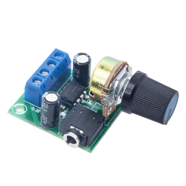 New Arrival LM386 Audio Power Amplifier Board DC 3V~12V 5v Mini AMP Module Adjustable volume