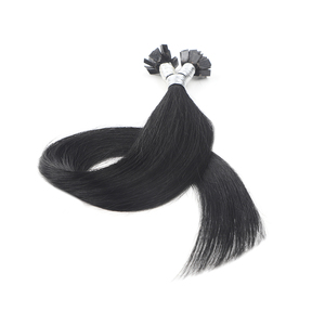 ผมต่อแบบ I-Tip คุณภาพสูง K.swigs Indian Remy เกรด 8A 10A 12A ผมแท้ธรรมชาติ สีดำธรรมชาติ 100% ไม่ผ่านการแปรรูป - Product Image 1