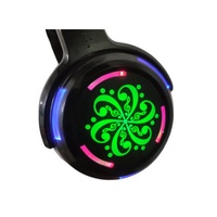 Auriculares y Transmisor para Discoteca Silenciosa de 3 Canales HiFi, Precio de Fábrica, Transmisión de Largo Alcance, Luces LED Intermitentes, para Fiestas y Yoga