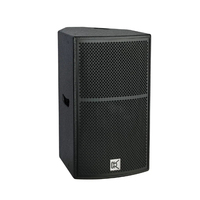CVR PRO AUDIO 2-way 15'' Active Full Range PA Speakers with 350W RMS/1400W Peak Power and Wood Enclosure