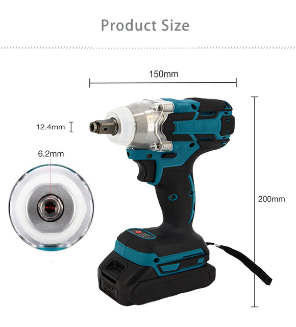 Wholesale 3 in 1 Cordless Power Tools Electric Screwdriver Power Drill Impact Wrench Brushless Electric Wrench Screw Driver