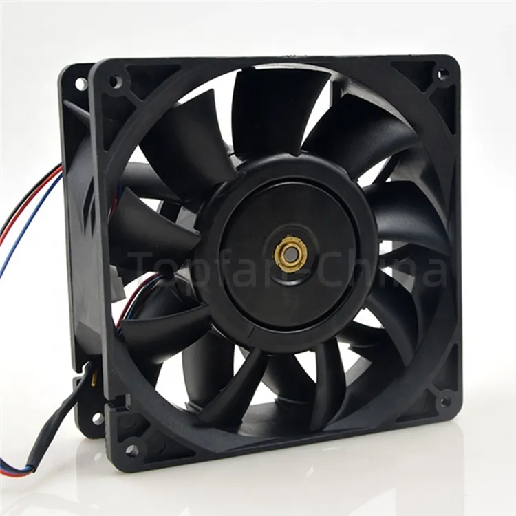 140x38 mm IP68 fans & cooling solar panel radiator fan brushless dc pwm speed controller 12 volt 24v 48v exhaust extraction fan