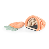 Coussin en éponge pour cage à lapin, lit doux en peluche pour lapin, maison pour lapin