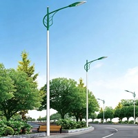 Poste de Luz para Exteriores, Galvanizado en Caliente, Acero Q235, Cónico, para Grandes Infraestructuras, Venta al Por Mayor