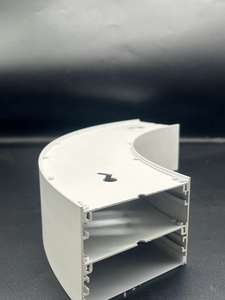 Гибочный светодиодный профиль, круглый алюминиевый профиль, светодиодная обработка с ЧПУ для изгиба, изогнутая алюминиевая экструзия - Product Image 3