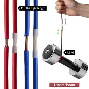300 pièces polyoléfine rétrécissement assorti tube thermorétractable câble isolé gaine ensemble de tubes 3:1 manchon de tuyau étanche - Product Image 4