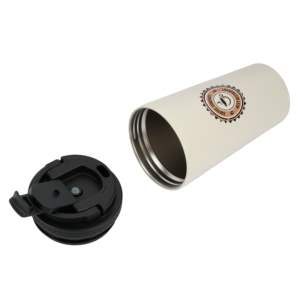 Tasse à café de voyage en acier inoxydable <span class=keywords><strong>Thermos</strong></span> à double paroi isolé avec logo <span class=keywords><strong>personnalisable</strong></span> pour siroter en déplacement - Product Image 3