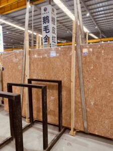 TMZ Đá ODM OEM Màu Cam Đỏ Rosa Trà Đỏ Marmol Trắng Mô Hình Màu Hồng Bàn Ăn Bằng Đá Cẩm Thạch - Product Image 6