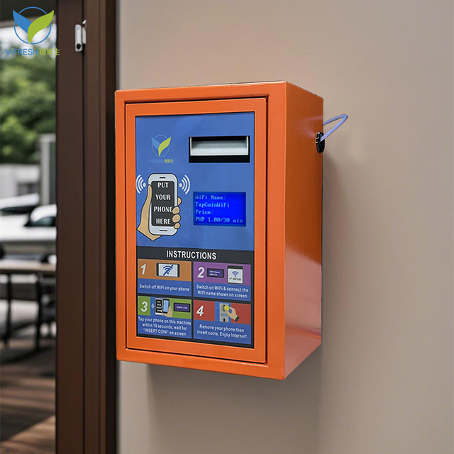 VFresh 2026 Outdoor Fully Automatic Smart Machine for Shared Wifi Hotspot Vending Machine