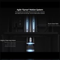 3D-принтер высокого разрешения Halot mage pro creality 8k с пультом дистанционного управления