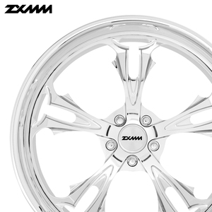 Roues de voiture monobloc ZXMM 16 18 20 <span class=keywords><strong>22</strong></span> 24 26 pouces 5X114.3 roue en alliage d'aluminium forgé sur mesure jante tout-terrain roue concave profonde - Product Image 6