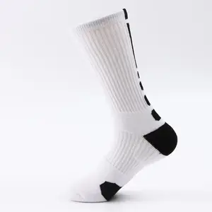 加厚廉价运动足球篮球袜男精英空白定制标志包装男女通用袜子