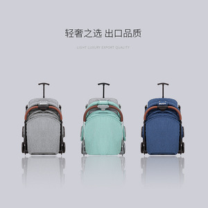 Cochecito de Bebé Bcoh Ligero, Plegable y Portátil de Cuatro Ruedas para Recién Nacidos y Niños Pequeños - Product Image 1