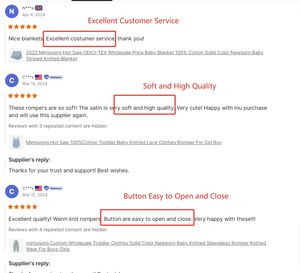 Coperta Lavorata a Maglia in Cotone per Neonati e Bambini con Logo Personalizzato Oeko-Tex da Letto o Plaid - Product Image 5