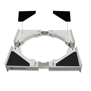 Soporte <span class=keywords><strong>de</strong></span> Montaje Central Ajustable para Lavandería, Kit <span class=keywords><strong>de</strong></span> Almacenamiento para <span class=keywords><strong>Lavadora</strong></span> y Secadora, Kit Intermedio para Apilar Lavadoras - Product Image 3