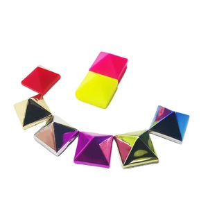 Hebillas cuadradas coloridas BDRAY, chapadas en metal, duraderas, para bolsos, zapatos, sombreros, accesorios de bricolaje - Product Image 1