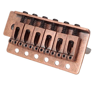 Pièces de guitare ST Pont de trémolo de guitare avec clé hexagonale à crochet Whammy Bar - Product Image 3