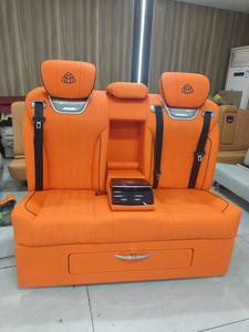 エアロシート星空ラグジュアリーVIPレザー防水ソファベッド メルセデス・ベンツVクラス/V250/VITO/ヴェルファイア/ハイエース スプリンターバン用 - Product Image 4