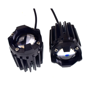Senlo ไฟหน้า M5 LED 60W สำหรับการขับรถขนาดเล็กแสงเลเซอร์เสริมเลนส์โปรเจคเตอร์แสงสปอตไลท์สองสี3000K สี - Product Image 2