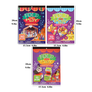 Set de Manualidades de Papel con Pegatinas de Jardín, Plegable y Divertido, 111 Piezas, Juguetes Educativos de Origami para Niños, Regalos y Recuerdos para Fiestas - Product Image 6