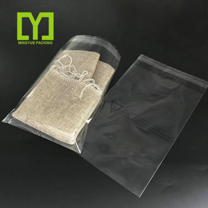 Fabrik-Großhandel Einweg-Klarsicht-BOPP-Schrumpfbeutel Selbstklebend Polyethylen OPP Tiefdruck für Kleidung CD - Product Image 2