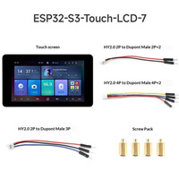 Carte de développement Weixue ESP32-S3 avec écran tactile capacitif de 7 pouces, prend en charge le WiFi pour LVGL CAN RS485 I2C