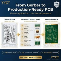 Fournisseur de services d'assemblage et de production d'impression personnalisée pour la fabrication de prototypes de circuits imprimés SMT, électronique rapide