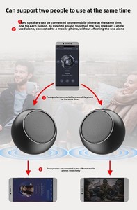Custom Logo <strong>Smallest</strong> Mini <strong>Bluetooth</strong> <strong>Speaker</strong> Wireless Tiny <strong>Speakers</strong> TWS Pairing Portable <strong>Speaker</strong> for Home - Product Image 6
