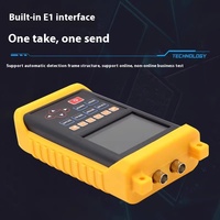 Analizador BERT de 2M-Probador de tasa de error de bits portátil, probador de transmisión de datos de interfaz E1/T1 con monitoreo BER en tiempo real