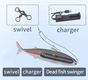 Esca Intelligente Ricaricabile in ABS con Velocità Multiple, Nuoto Automatico, <span class=keywords><strong>per</strong></span> Grandi Prede, Attrezzatura da Pesca Avanzata - Product Image 2