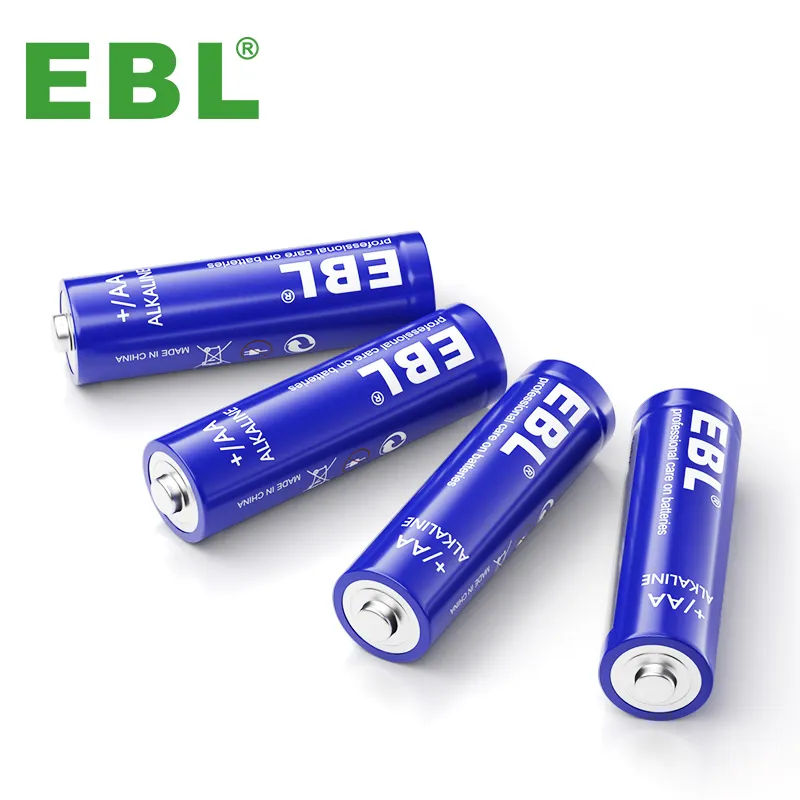 EBL uzun ömürlü toptan 1.5V AA alkalin pil