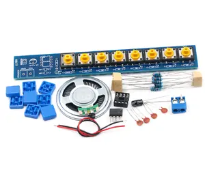 Комплект для самостоятельной сборки компонентов электроники NE555, модуль электрического пианино-органа