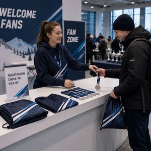 Kit de Marchandises Personnalisées pour Événements Sportifs : Lanière, Épinglette, Médaille, Vêtements de Sport – OEM/ODM, Multi-SKUs, Cadeau Promotionnel - Product Image 3
