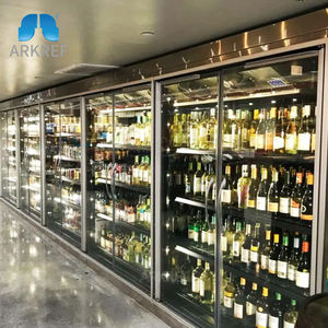 ARKREF Cave à bière commerciale pratique pour magasin, porte de cave à bière 30 * 80 * Affichage, refroidisseur à marche-pied avec porte en verre - Product Image 4