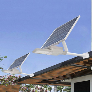 Lampadaire solaire LED IP65 pour projets routiers, en aluminium, étanche, à énergie solaire, pour routes communautaires - Product Image 1