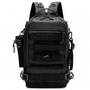 Wholesale New Men's Tactical <b>Backpack</b> Single Double Shoulder Multi-Function Outdoor Travel Large Capacity Chest Bag <b>Backpack</b> - Product Image 6