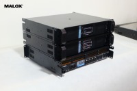 Amplificateur de ligne MALOX FP-10000Q 4 canaux 4/8 ohms 1350Wx4, professionnel haute puissance, boîtier métallique, pour usage extérieur en laboratoire/groupe, 20kHz