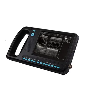 YSVET0213手持式便携式黑色白色兽医超声波扫描仪宠物超声波价格