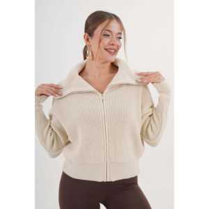 Cárdigan de Punto para Mujer, Manga Larga, Estilo Minimalista, Ropa de Otoño - Product Image 4