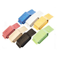Feuille d'aluminium imprimée sur mesure, thermoscellage intérieur, gousset latéral, sac vide d'emballage de thé coloré pochette de café