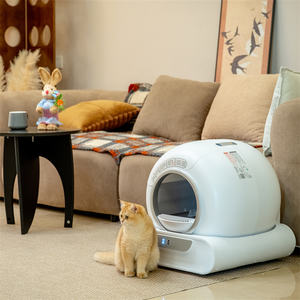 Yeni Sıcak Satış 65L Kendini Temizleyen Kedi Tuvaleti Fabrika Özelleştirilmiş Akıllı Otomatik Kedi Tuvaleti APP Kontrolü - Product Image 2
