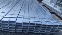 ASTM A36 Tubo de acero galvanizado sin costura ERW Técnica API Certificada 6m y 12m Longitudes Servicio de soldadura Material de construcción