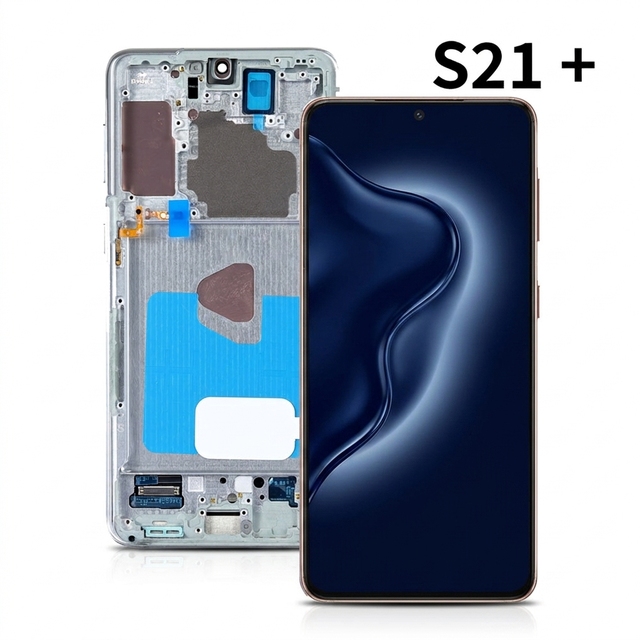 Mobile Phone OLED Incell Touch Screen Digitizer Assembly Replacement Spare Parts for Samsung S21 Plus for Samsung S21+