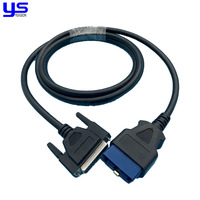 Pasokan Langsung Pabrik AV Hub Splitter Assembly Wide Flat Multi Pin Plug Emas 3.5mm Jack Perak USB a Male Adapter Cable