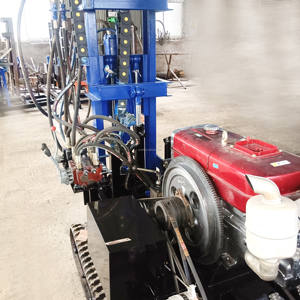 뜨거운 판매 작은 70m 디젤 유압 물 우물 드릴링 리그/튜브 드릴링 머신 판매 - Product Image 2