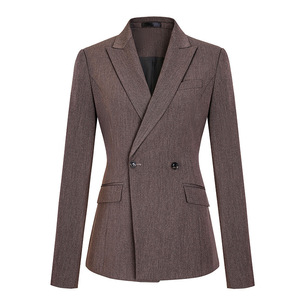 Dark Green Unisex Suit Professional Workwear Vest Polyester Fabric Office Uniform - Product Image 5