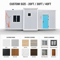 Maison conteneur extensible robuste, haute isolation, certifiée CE, norme européenne, 20 pieds, 40 pieds, maison modulaire préfabriquée, fabricant OEM